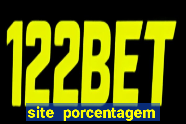 site porcentagem slots pg